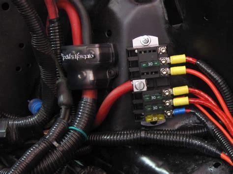 modified vehicle power in distribution box|automotive electrical distribution.